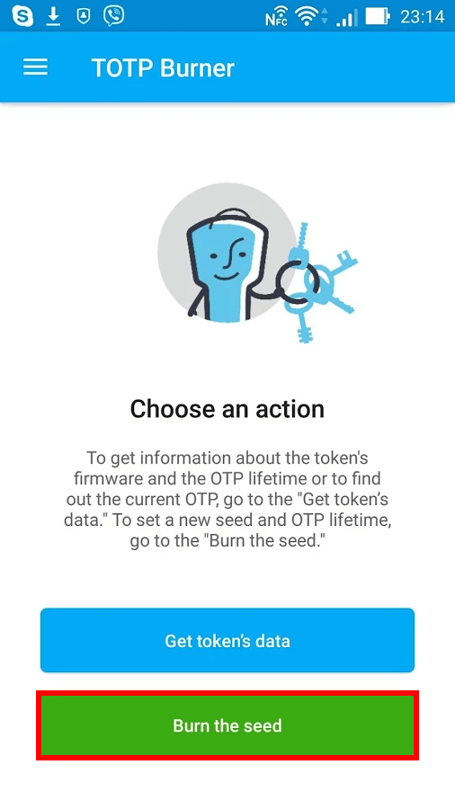 How to Enable Facebook 2FA with Protectimus Slim NFC - Protectimus TOTP Burner app