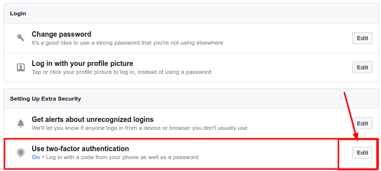 How to Enable Facebook 2FA with Protectimus Slim NFC