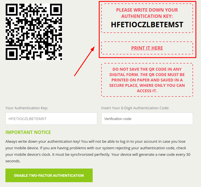 How to Enable Bitstamp 2FA with Protectimus Slim NFC