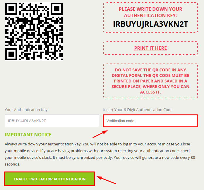 bitstamp two factor authentication how work