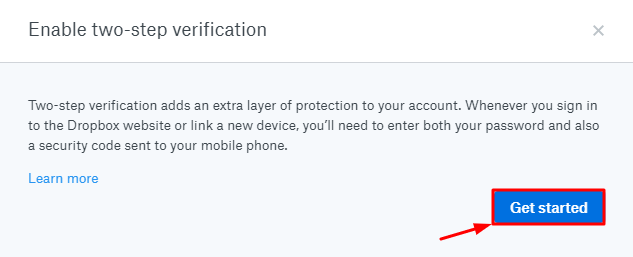 How to Enable Dropbox 2FA with Protectimus Slim NFC