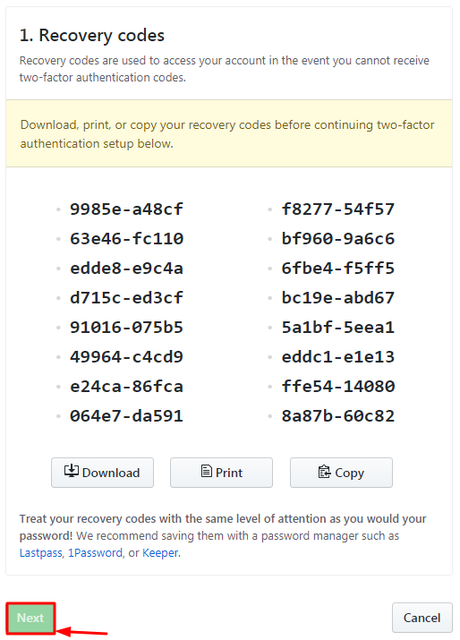 How to Enable GitHub 2FA with Protectimus Slim NFC