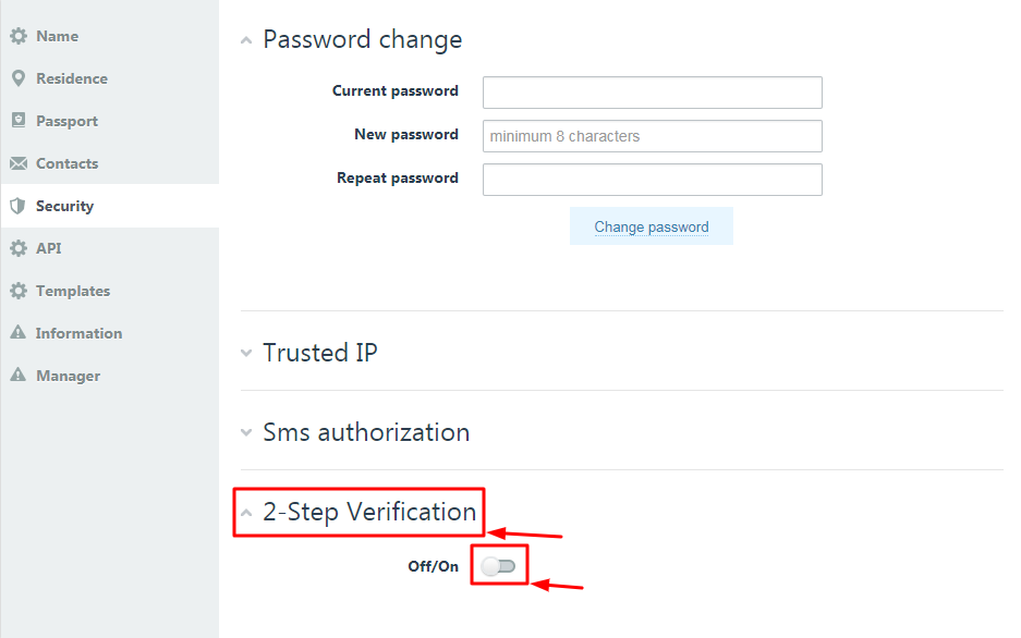 How to Enable Interkassa 2FA with Protectimus Slim NFC