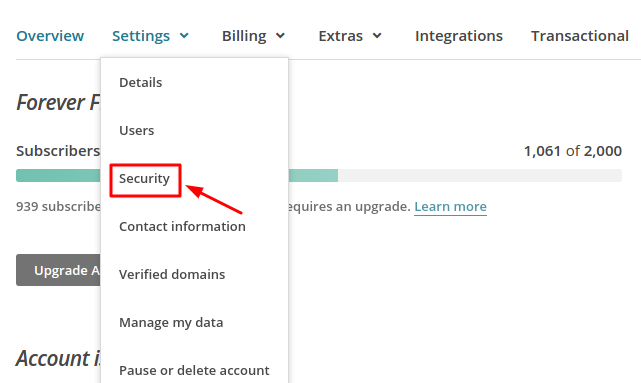 How to Enable MailChimp 2FA with Protectimus Slim NFC