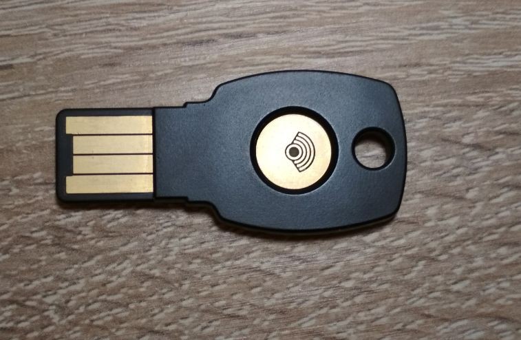 U2F OTP token for two-factor authentication