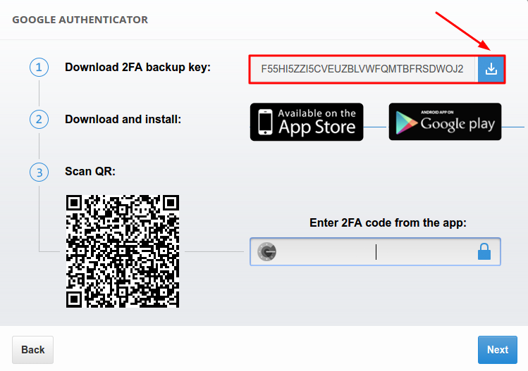 How to Enable CEXio 2FA with Protectimus Slim NFC