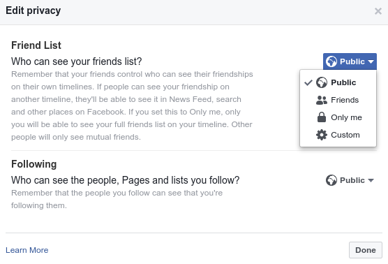 How to make your friends private on Facebook