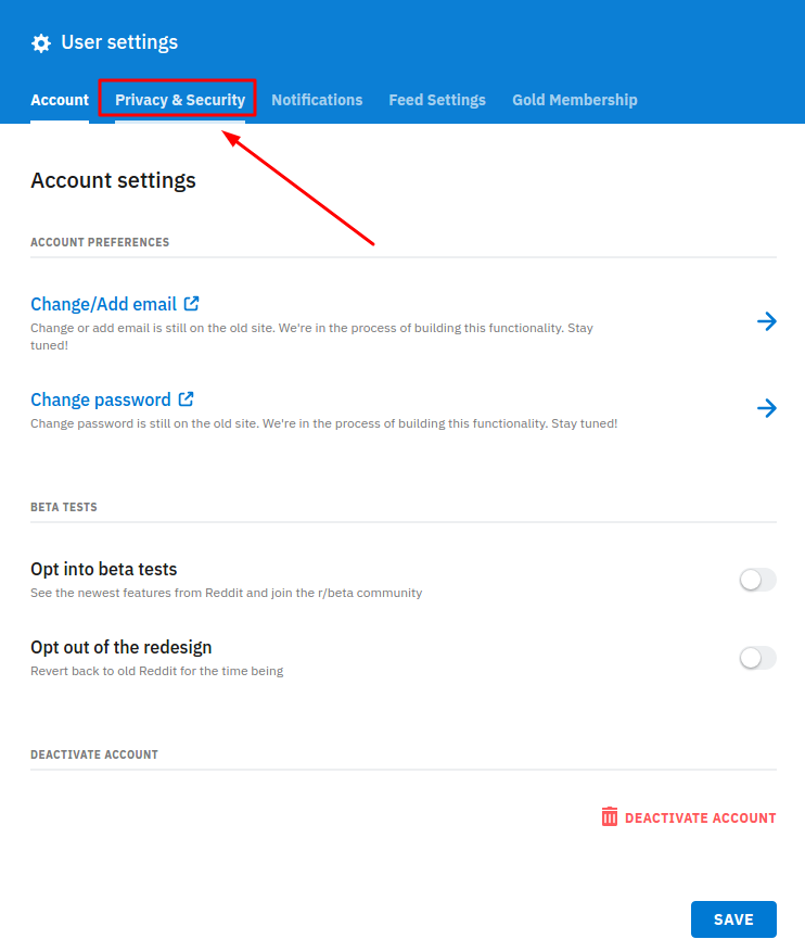 Reddit two factor authentication Privacy Security