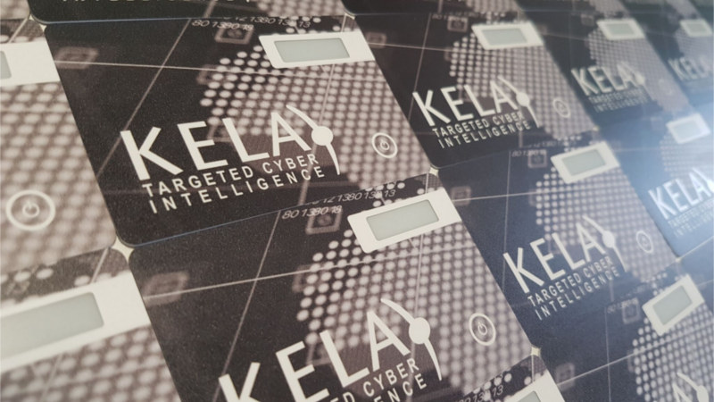 Programmable security key Protectimus Slim NFC with custom Branding for KELA