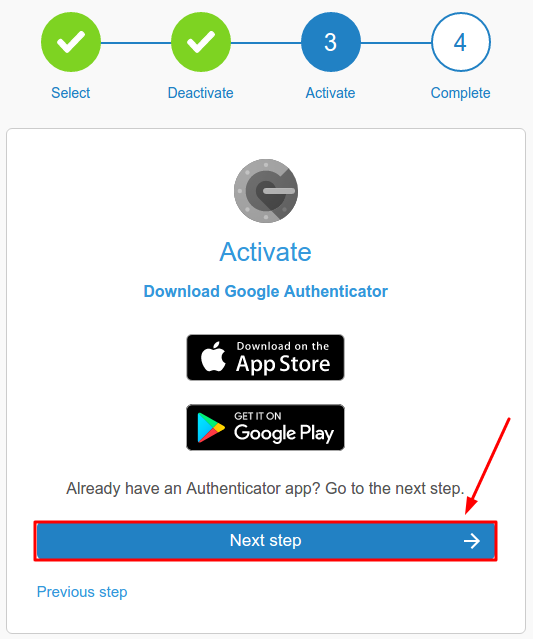 LiteBit 2FA with a hardware token Protectimus Slim NFC setup guide Step 8