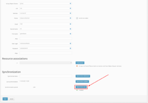 How to enable Protectimus on-premise platform users synchronization with your user directory - step 3