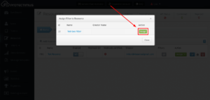 How to assign Filter to the Resource in Protectimus two-factor authentication service - step 2