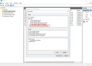 ADFS 4.0 two-factor authentication setup - step 5
