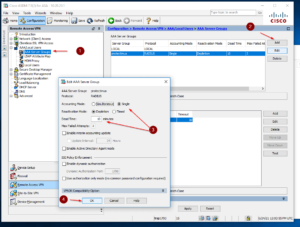 Cisco AnyConnect two-factor authentication setup - step 1