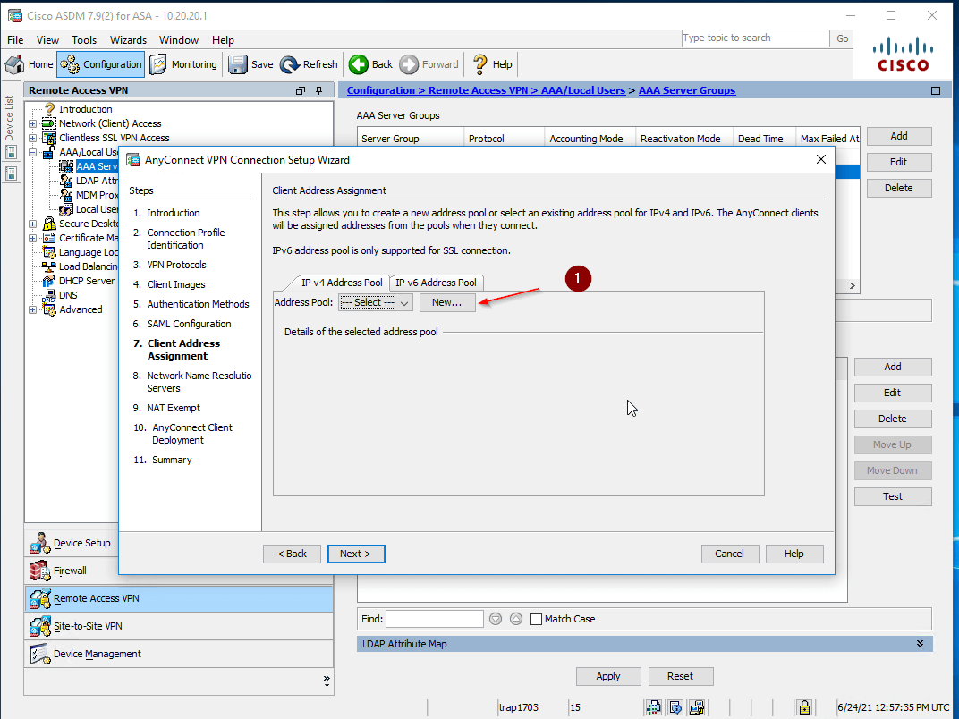 Cisco AnyConnect two-factor authentication setup - step 12