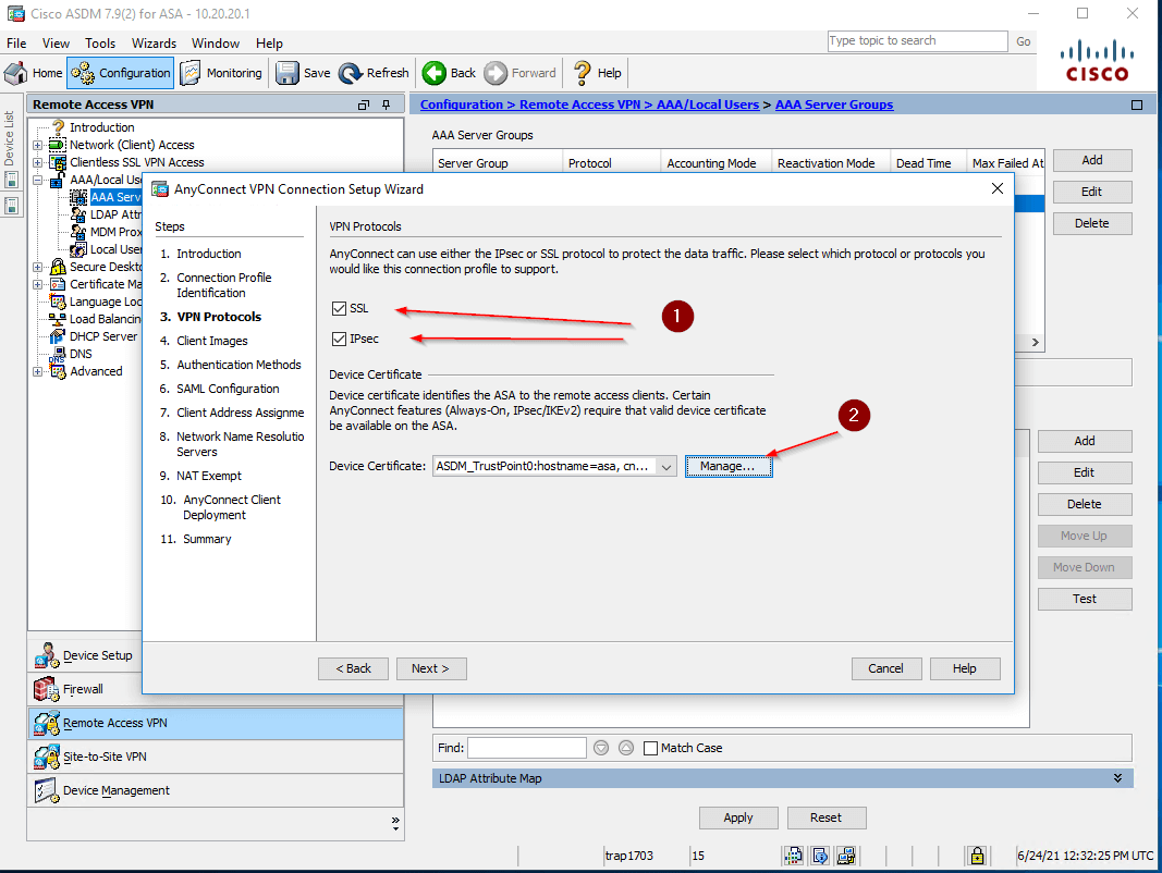 Cisco AnyConnect two-factor authentication setup - step 6