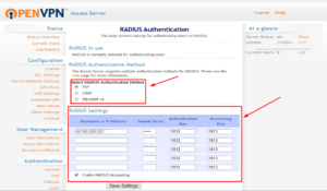 OpenVPN 2FA setup - Configure OpenVPN Server authentication policies - step 5