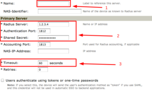 Juniper VPN 2FA setup via RADIUS - Step 1