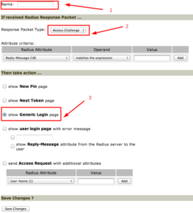 Juniper VPN 2FA setup via RADIUS - Step 2
