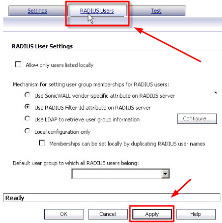 SonicWall VPN multi-factor authentication setup - SonicOS 6.2 - Step 3