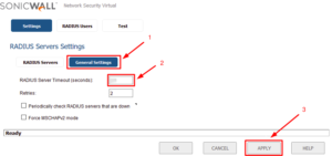 SonicWall VPN two-factor authentication setup - SonicOS 6.5 - Step 3