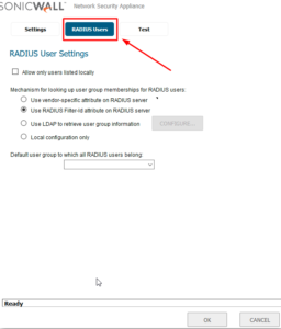 SonicWall VPN two-factor authentication setup - SonicOS 6.5 - Step 4