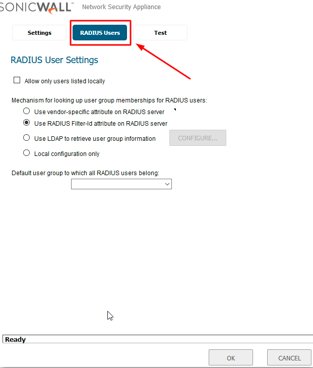 SonicWall VPN 2-factor authentication setup - SonicOS 6.5 - Step 4