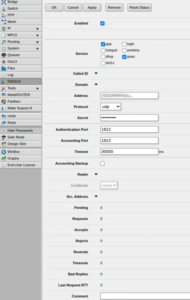 MikroTik VPN 2FA setup - step 1