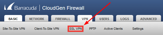 How to set up Barracuda SSL VPN two-factor authentication via RADIUS - step 3