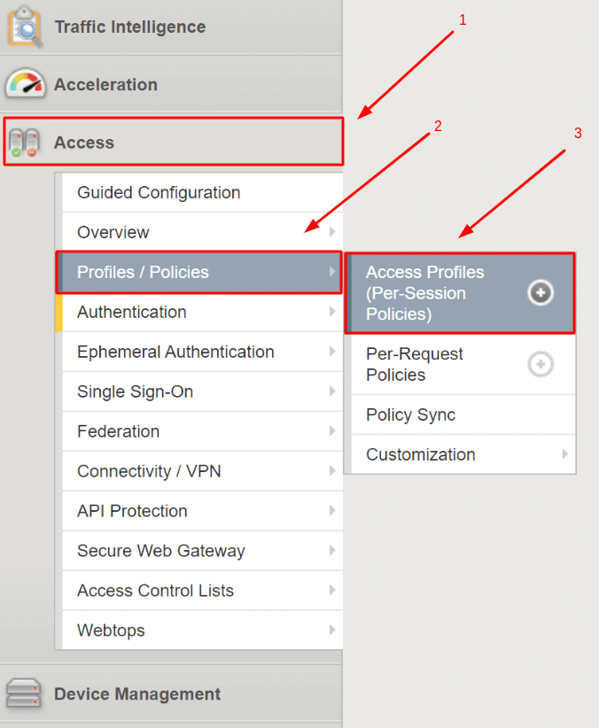 How to set up F5 BIG-IP APM 2FA - step 3