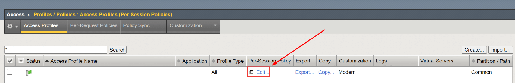 How to set up F5 BIG-IP APM MFA - step 4