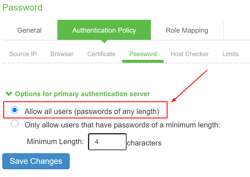 Как настроить многофакторную аутентификацию для Pulse Connect Secure SSL VPN — шаг 10