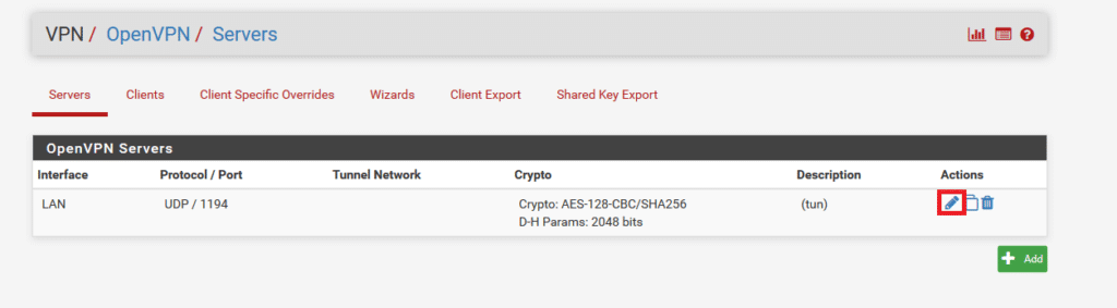 PfSense OpenVPN MFA setup - step 4