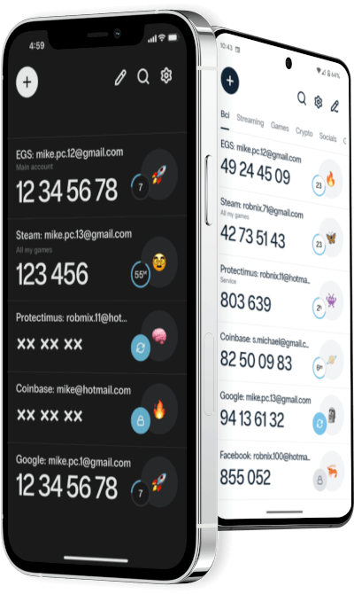 MFA authenticator Protectimus SMART