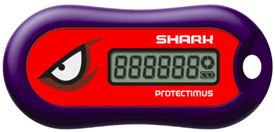 Protectimus SHARK - Classic hardware TOTP token with SHA-256 algorithm support