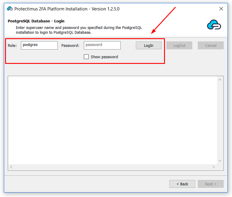 Install the new version of the Protectimus On-Premise Platform - Step 4