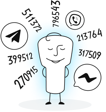 Protectimus BOT – receive one-time passwords securely via Telegram, Viber, or Facebook Messenger