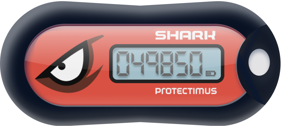 Апаратний TOTP токен Protectimus Shark